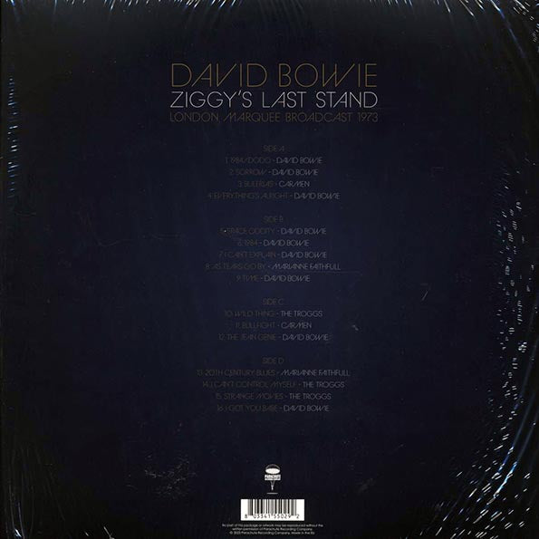 David Bowie - Ziggy's Last Stand: London Marquee Broadcast 1973