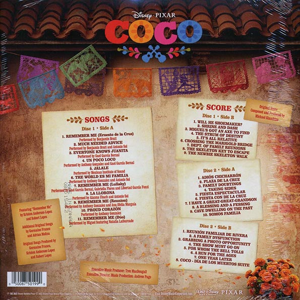 Michael Giacchino, Various - Coco: Original Motion Picture Soundtrack