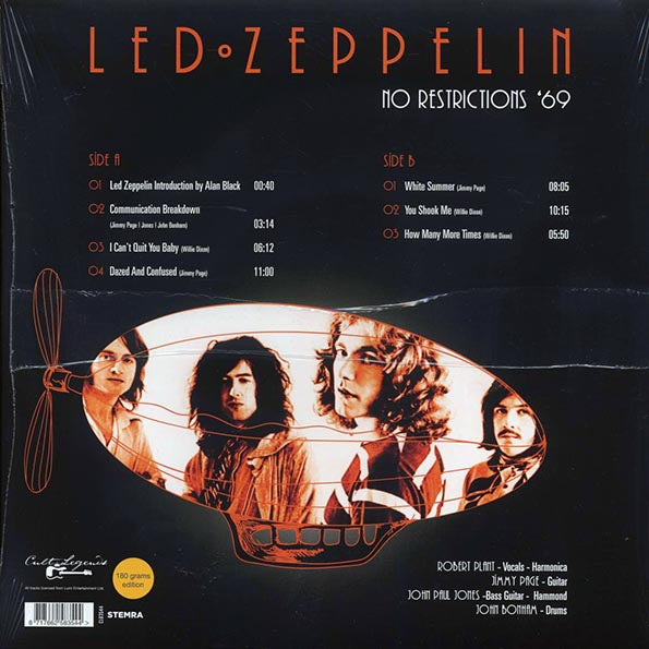 Led Zeppelin - No Restrictions '69: Playhouse Theatre, London