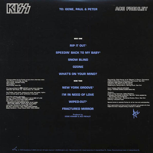 Kiss - Ace Frehley
