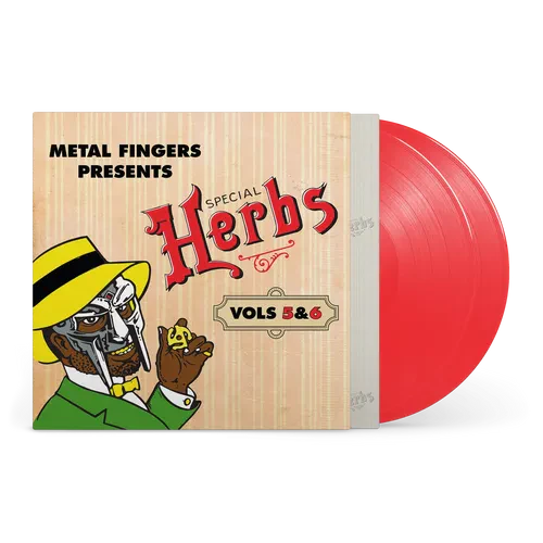 MF DOOM / METAL FINGERS PRESENTS SPECIAL HERBS VOL. 5 & 6 – 2XAPPLE RED VINYL