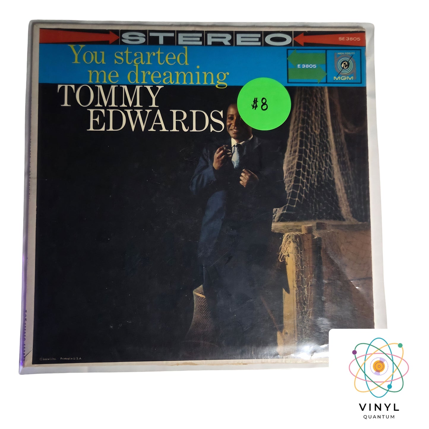 Tommy Edwards ‎– You Started Me Dreaming - SE3805