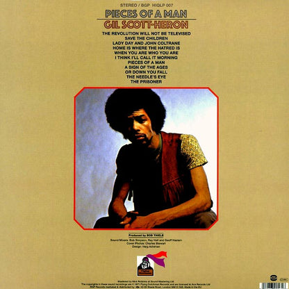 Gil Scott-Heron - Pieces Of A Man (Gatefold Jacket)