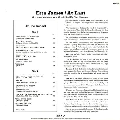 Etta James - At Last! (180g)(LP vinyl + CD)