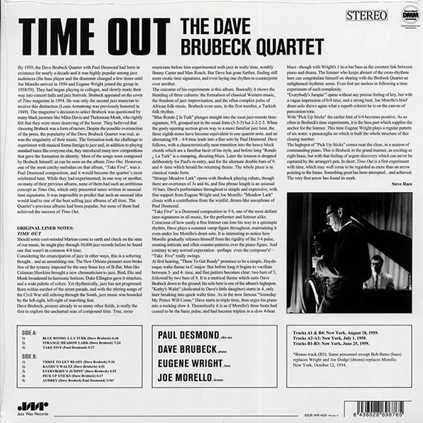 Dave Brubeck Quartet - Time Out (Remastered)