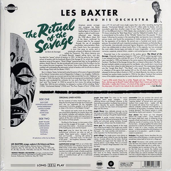 Les Baxter & His Orchestra - Ritual Of The Savage (Le Sacre Du Sauvage)