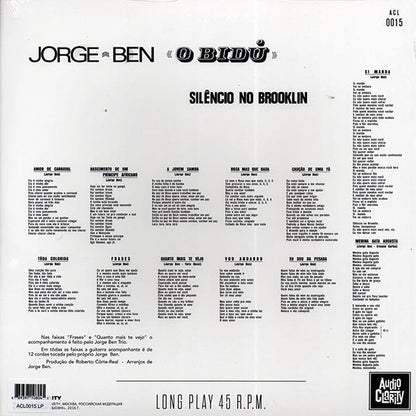 Jorge Ben - O Bidu: Silencio No Brooklin