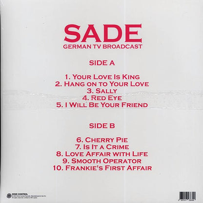 Sade - German TV Broadcast