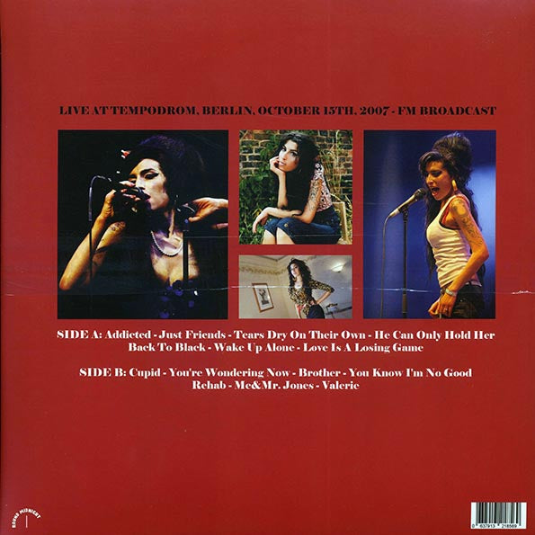 Amy Winehouse - Look Across The Water: Live At Tempodrom, Berlin, October 15th, 2007