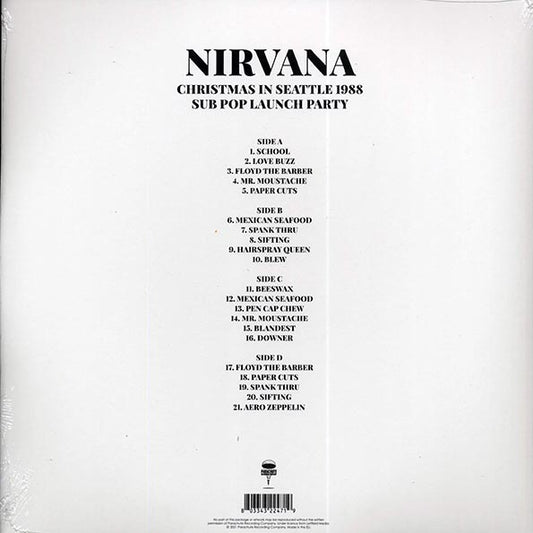 Nirvana - Christmas In Seattle 1988: Sub Pop Launch Party