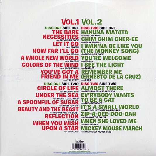 Disney Ultimate Hits Volumes 1 & 2 , Limited Editon, Colored Vinyl