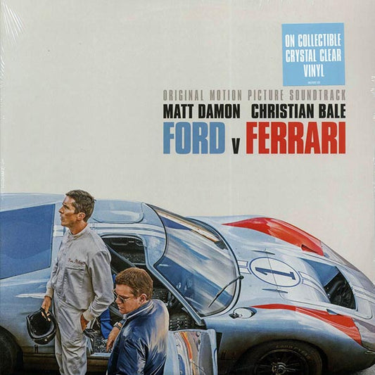 Ford V Ferrari: Original Motion Picture Soundtrack - Link Wray, The Byrds, The Sonic - Colored vinyl (clear)s, Marco Beltrami, Buck Sanders, Etc.