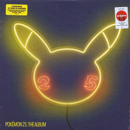 Pokeman 25: The Album Colored vinyl (redwhite)