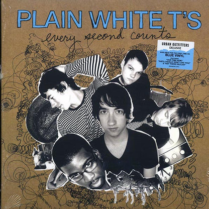 Plain White T's - Every Second Counts - BLUE VINYL LP