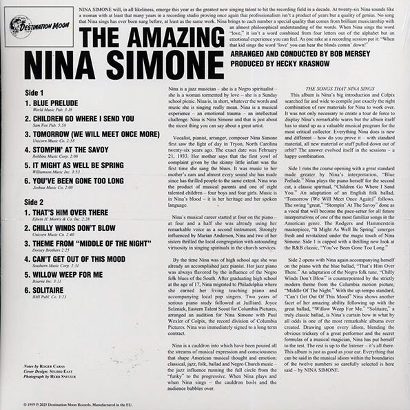 Nina Simone - The Amazing Nina Simone (Colored Clear Vinyl)