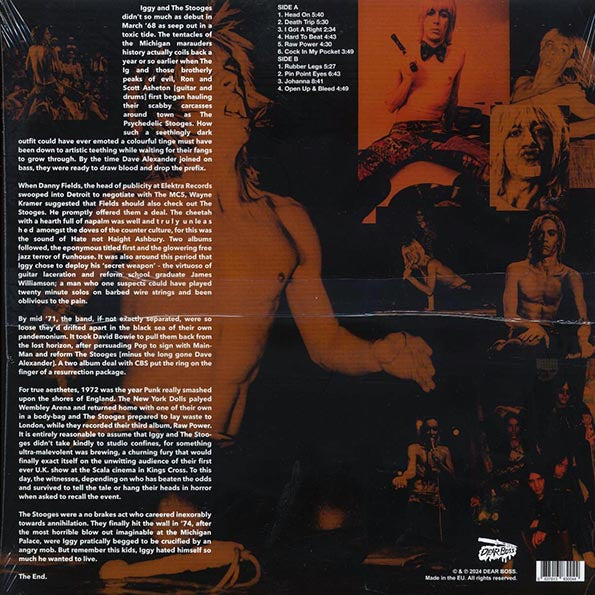 The Stooges - Keep Me Safe, Keep Me Sane: Rare Tracks 1972