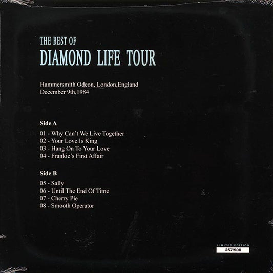 Sade - Live In London: The Best Of Diamond Life Tour, Limited 500 Copies LP