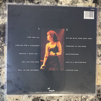 Pat Benatar – Live From Earth LP 1983 Chrysalis FV 41444 VG+ Vinyl