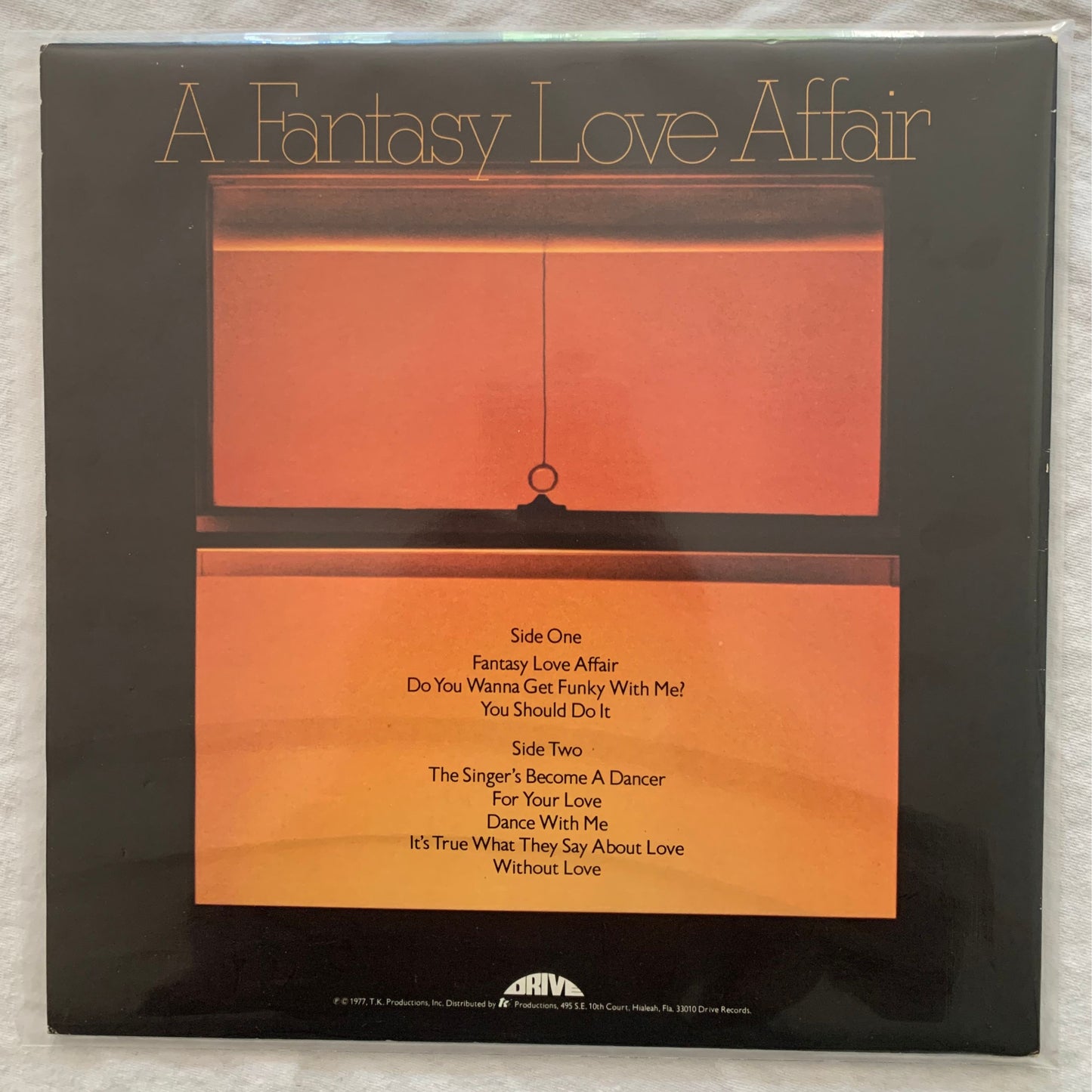 Peter Brown – Do You Wanna Get Funky With Me LP 1977 Drive Records 104 VG+
