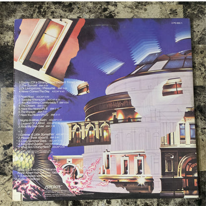 The Moody Blues – Caught Live +5 2LP 1977 London Records 2PS 690/1 VG+