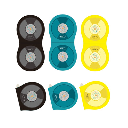 6 Pieces Anti Static Record Miiten & Handler - Record Player Accesories with Soft Microfiber Material, Protect Against Scratch & Dirt.