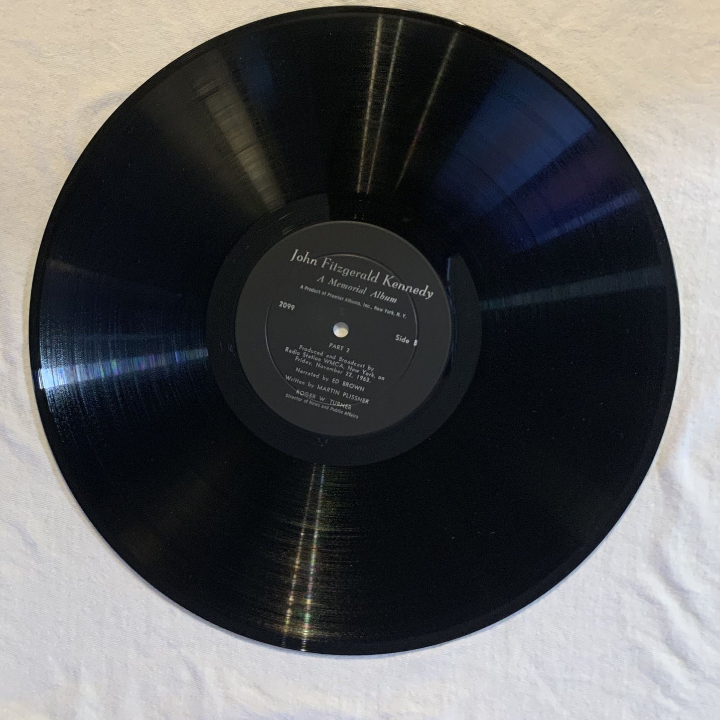 John Fitzgerald Kennedy – A Memorial Album LP 1963 Premier Albums 2099 VG+