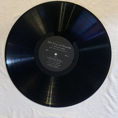 John Fitzgerald Kennedy – A Memorial Album LP 1963 Premier Albums 2099 VG+