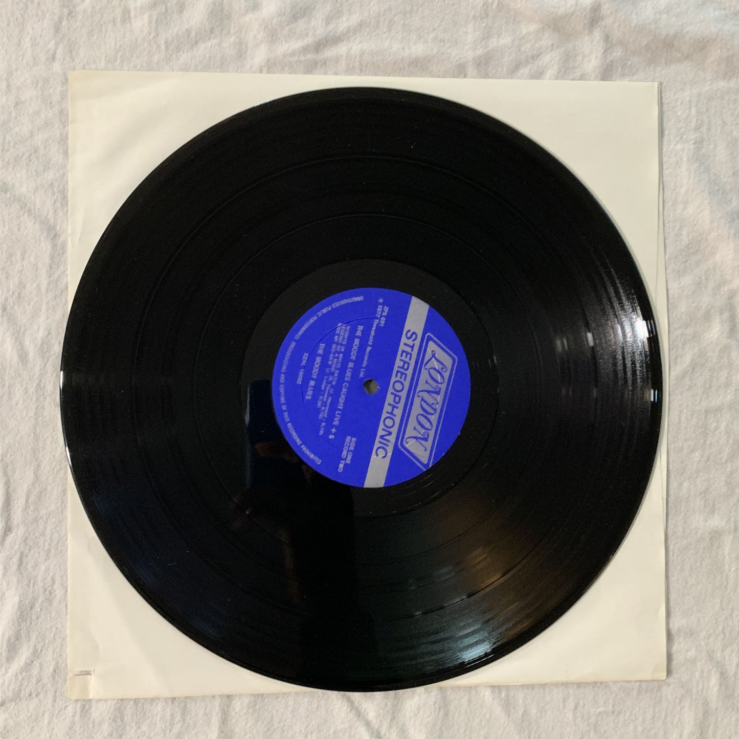 The Moody Blues – Caught Live +5 2LP 1977 London Records 2PS 690/1 VG+