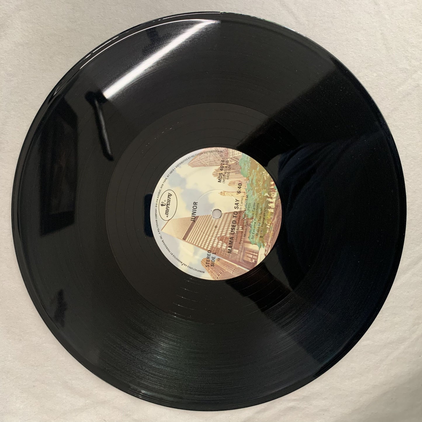 Junior Giscombe – Mama Used To Say 12" Super Single 1981 Mercury MDS 4014 VG+