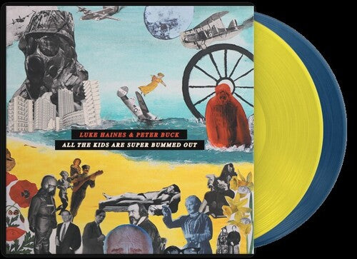 BUCK, PETER & LUKE HAINES / ALL THE KIDS ARE SUPER BUMMED OUT – 2XYELLOW & BLUE VINYL