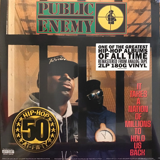PUBLIC ENEMY / IT TAKES A NATION OF MILLIONS TO HOLD US BACK [50TH ANNIVERSARY] – 2XLP