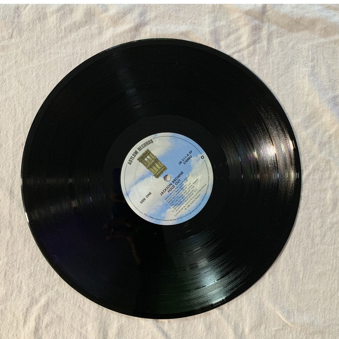 Jackson Browne – Hold Out LP 1980 Asylum 5E-511-SP VG+