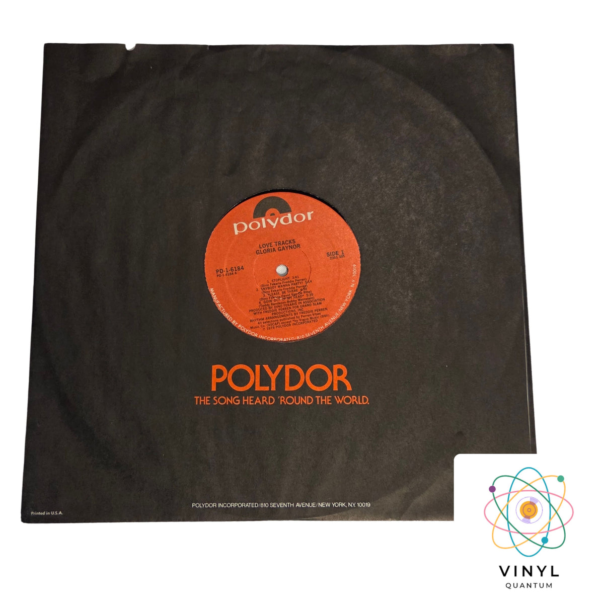 Gloria Gaynor - LOVE TRACKS LP