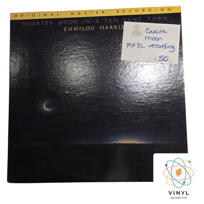 EMMYLOU Harris - Quater Moon in Ten Cent Now - Original Master Recording LP