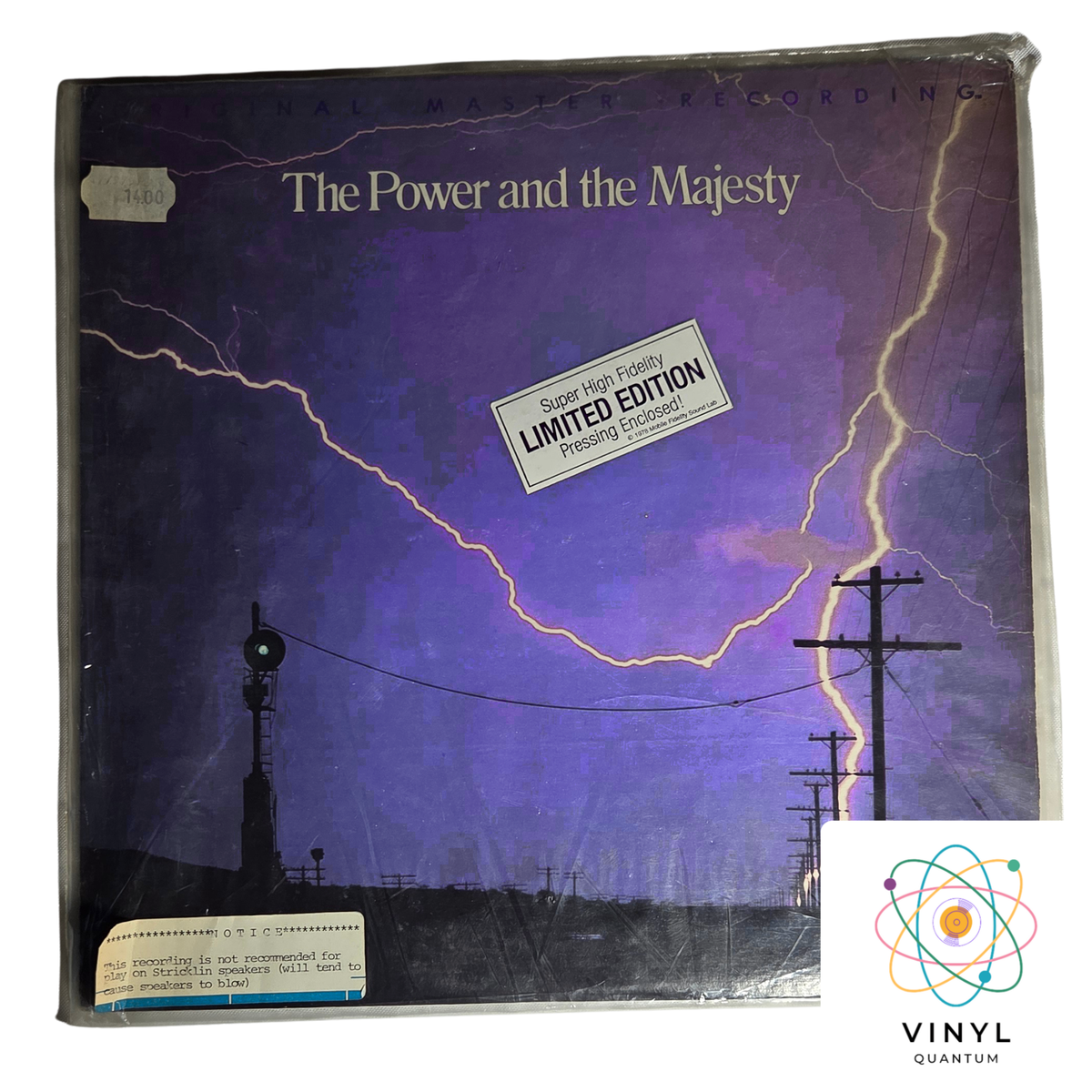 Brad Miller - The Power And The Majesty - MFSL 004 LP Vinyl Record
