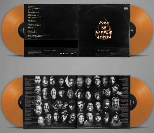 FIRE IN LITTLE AFRICA / FIRE IN LITTLE AFRICA – 2XORANGE TRANSLUCENT