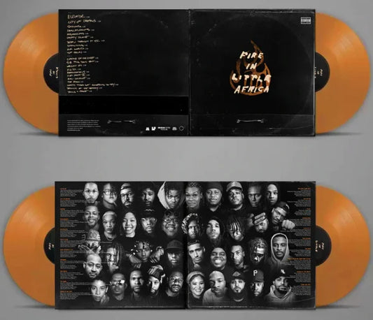 FIRE IN LITTLE AFRICA / FIRE IN LITTLE AFRICA – 2XORANGE TRANSLUCENT