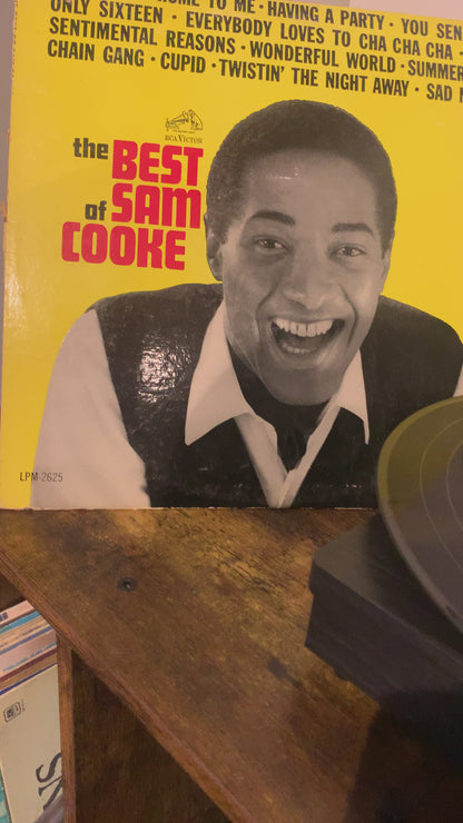 Sam Cooke – The Best of Sam Cooke Original Mono Vinyl LP VG/VG+ | RCA Victor LPM-2625