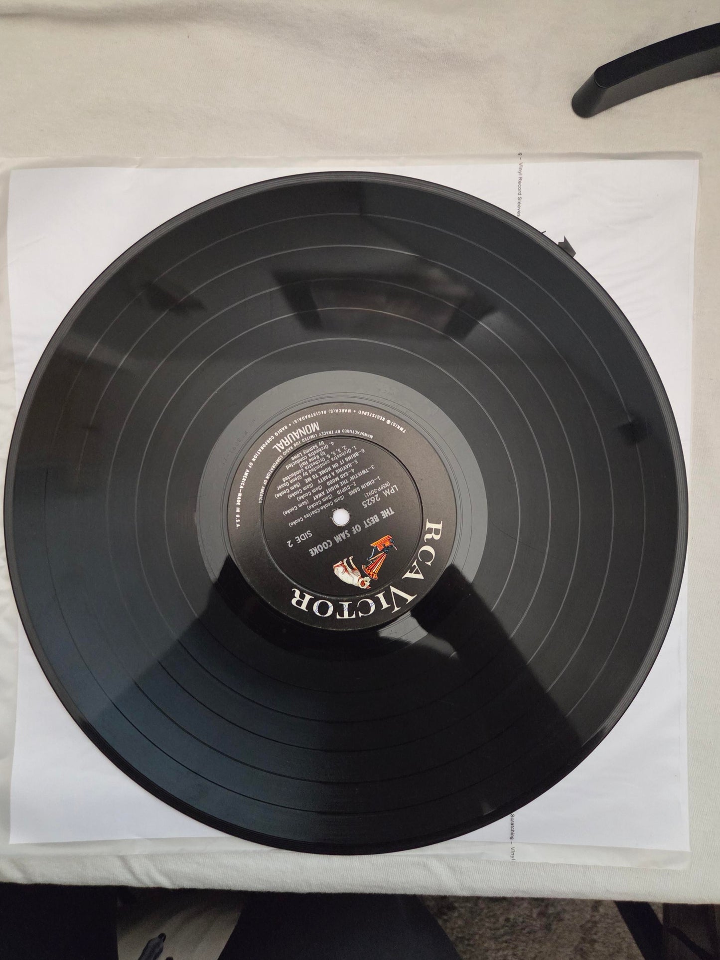 Sam Cooke – The Best of Sam Cooke Original Mono Vinyl LP VG/VG+ | RCA Victor LPM-2625