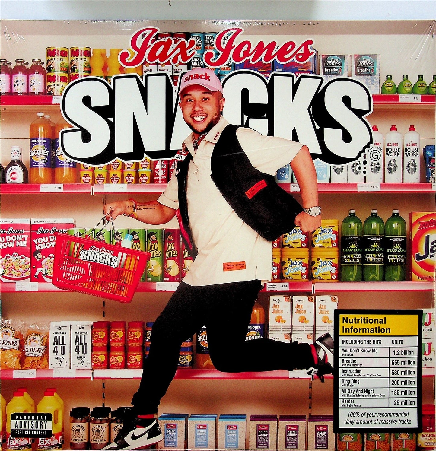 JONES, JAX / SNACKS - 2XLP [FT. DEMI LOVATO, BEBE BEXHA, TOVE LO]